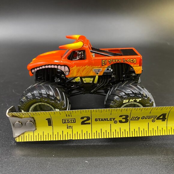 Monster Jam El Toro Loco 1:64 Diecast Monster Truck Spin Master Orange - Picture 16 of 16